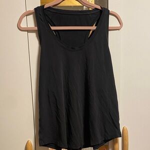 Black Sleeveless Women's Lulu Lemon Workout Top Small classic soft yoga gym